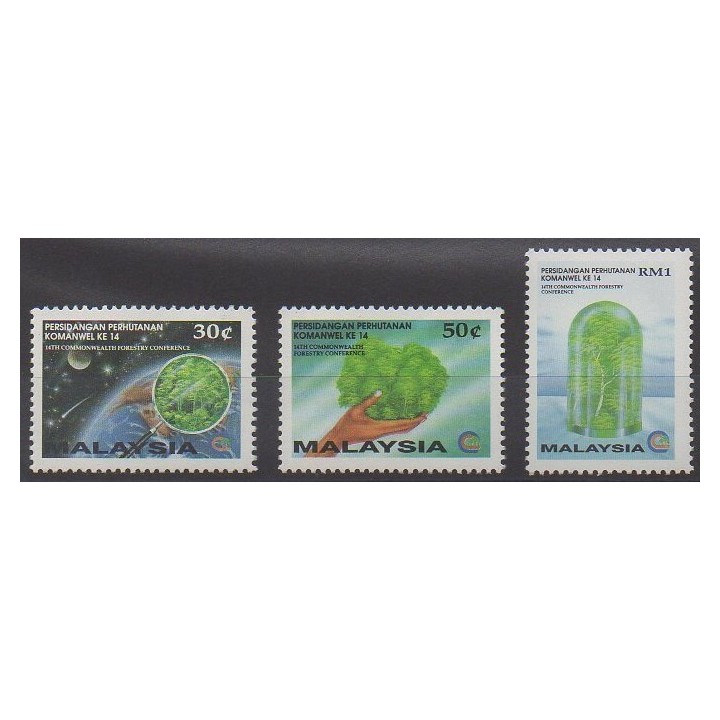 Buy this set of stamps of Malaysia of the year 1993 (Nb 510/512).