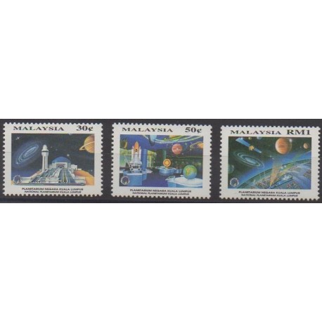 Malaisie - 1994 - No 524/526 - Astronomie