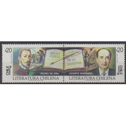 Chile - 1986 - Nb 754/755 - Literature