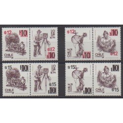 Chile - 1986 - Nb 768/775 - Craft