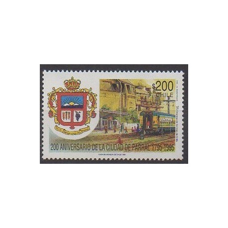 Chile - 1995 - Nb 1258 - Coats of arms