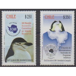 Chili - 1998 - No 1455/1456 - Polaire