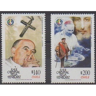 Acheter cette série de timbres du Chili de l'année 1999 (No 1496/1497).