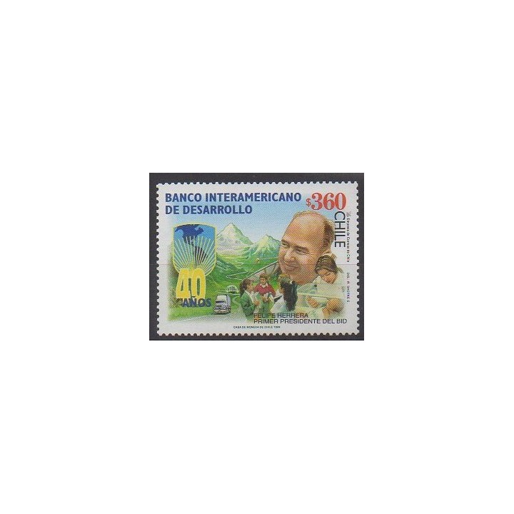 Acheter ce timbre du Chili de l'année 1999 (No 1503).