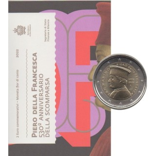 2 euro commémorative -  - 2022 - 530th anniversary of the death of Piero Della Francesca - BU