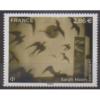 Buy this stamp of France of the year 2022 (Sarah Moon).