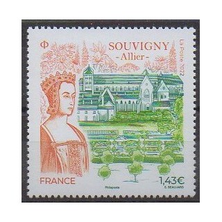 Acheter ce timbre de France de l'année 2022 (Souvigny).
