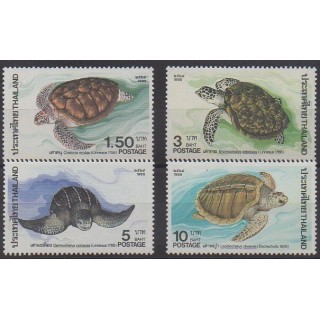Acheter cette série de timbres de Thaïlande de l'année 1986 (No 1134/1137).