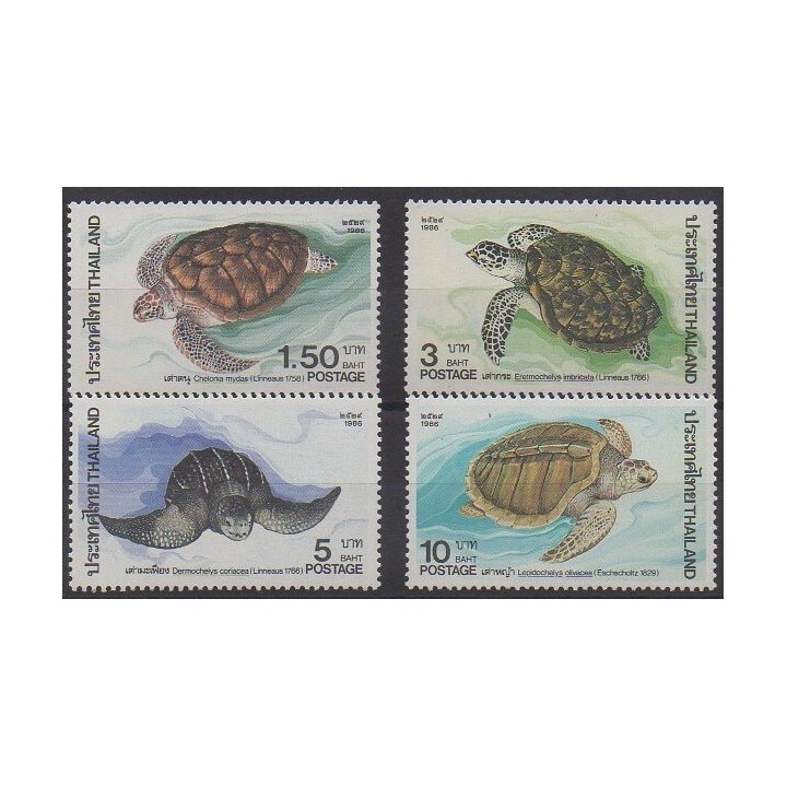 Buy this set of stamps of Thailand of the year 1986 (Nb 1134/1137).