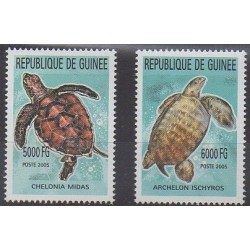 Guinea - 2006 - Nb 2669/2670 - Turtles