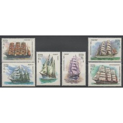 Russie - 1981 - No 4847/4852 - bateaux