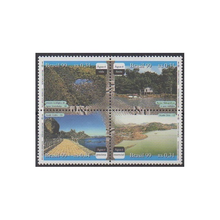 Buy this set of stamps of Brazil of the year 1999 (Nb 2529/2532).