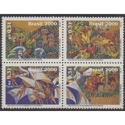 Brazil - 2000 - Nb 2556/2559 - Various Historics Themes