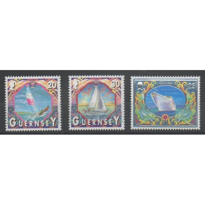 Stamps - Guernsey - 2000 - Nb 865/867 - boats