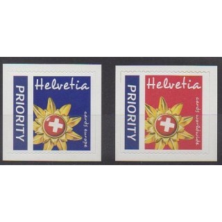 Acheter cette série de timbres de Suisse de l'année 2002 (No 1743/1744).