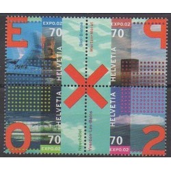 Suisse - 2002 - No 1710/1713 - Exposition