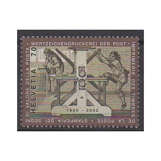 Buy this stamp of Swiss of the year 2002 (Nb 1726).