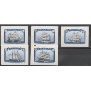 Timbres - Danemark - 2015 - No 1809/1812 - bateaux