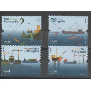 Timbres - Portugal - 2015 - No 4054/4057 - bateaux