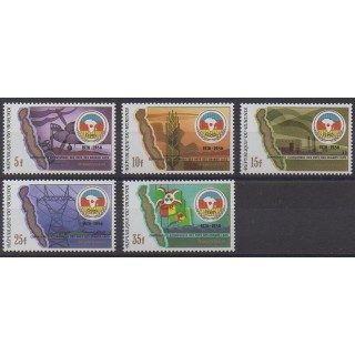 Acheter cette série de timbres du Burundi de l'année 1987 (No 926/930).