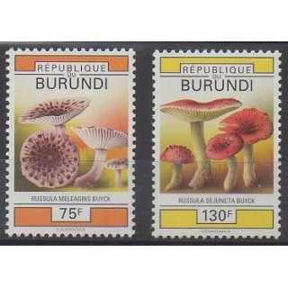 Acheter cette série de timbres du Burundi de l'année 1992 (No 982/983).