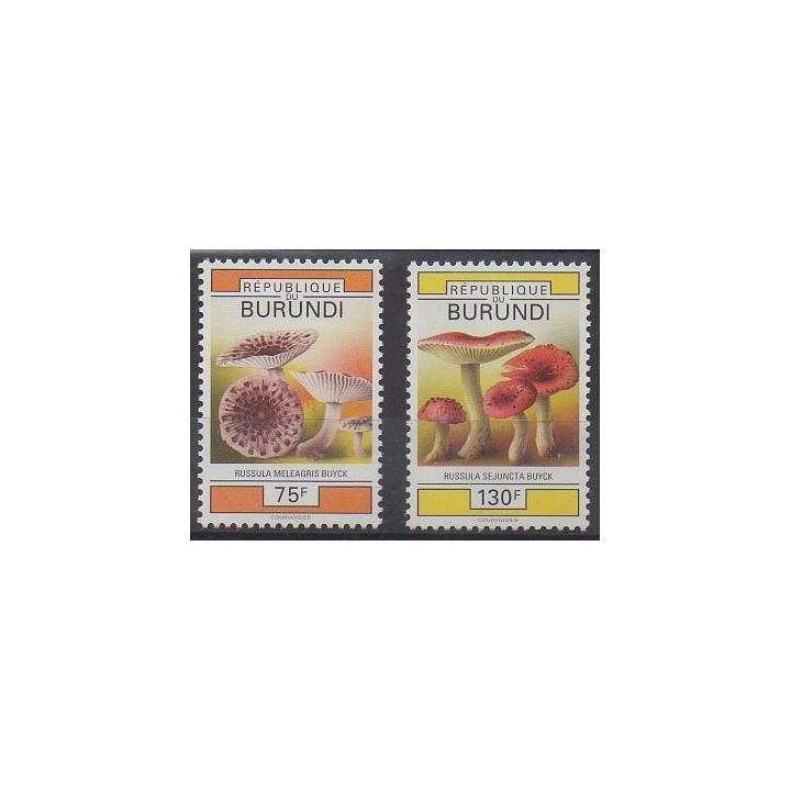 Acheter cette série de timbres du Burundi de l'année 1992 (No 982/983).