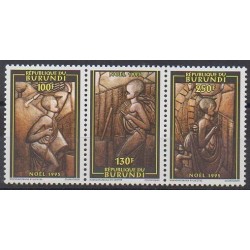 Burundi - 1995 - No 1037/1039 - Noël