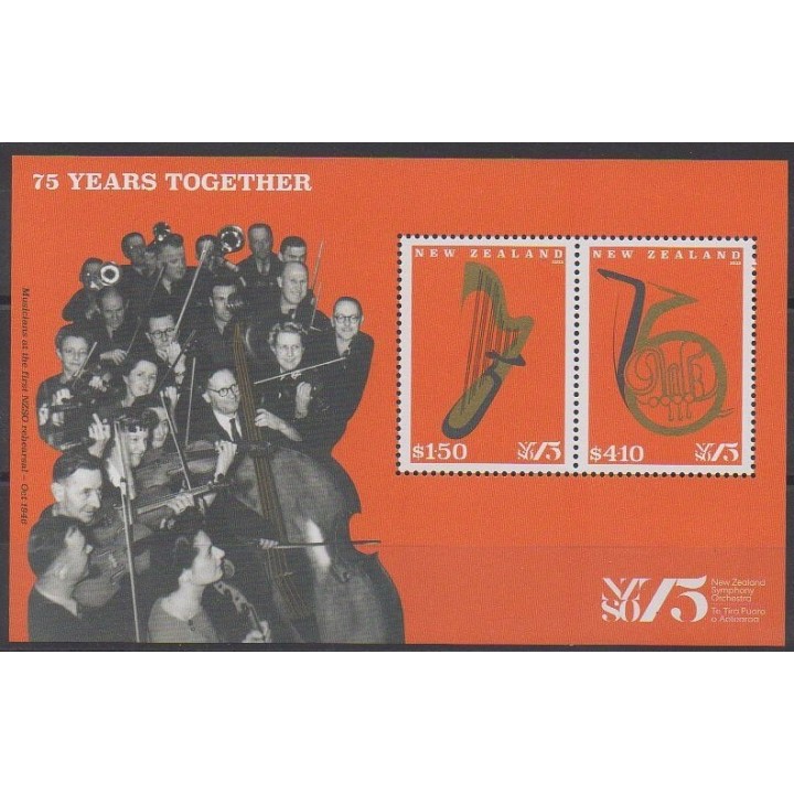 Buy this souvenir sheet  of New Zealand of the year 2022 (Nb BF419).