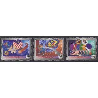 Buy this set of stamps of Malaysia of the year 2000 (Nb 781/783).