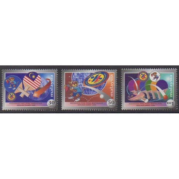 Buy this set of stamps of Malaysia of the year 2000 (Nb 781/783).