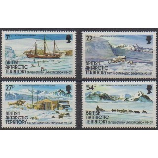 Acheter cette série de timbres de l'Antarctique britannique de l'année 1985 (No 144/147).