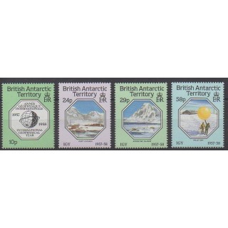 Buy this set of stamps of British Antarctic Territory of the year 1987 (Nb 164/167).