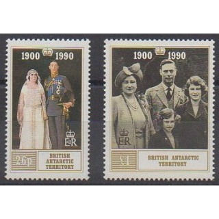 Acheter cette série de timbres de l'Antarctique britannique de l'année 1990 (No 191/192).