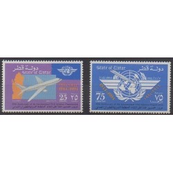 Qatar - 1994 - No 678/679 - Aviation