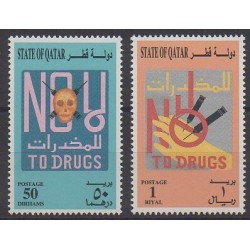Qatar - 1996 - Nb 707/708 - Health or Red cross