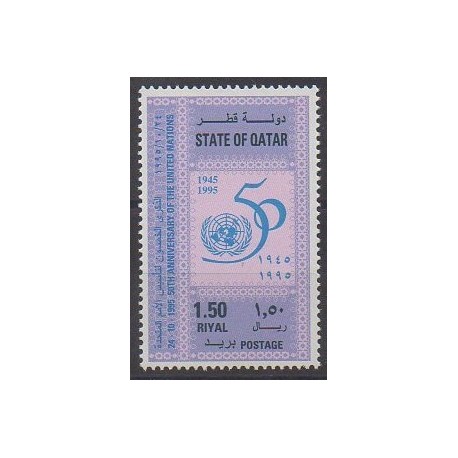Qatar - 1996 - No 706 - Nations unies