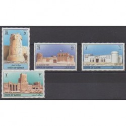 Qatar - 1996 - No 715/718 - Monuments - Histoire militaire