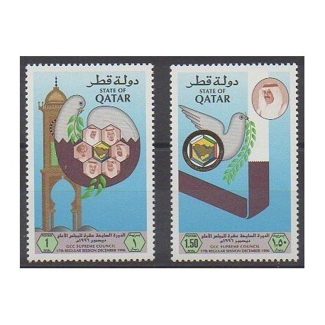 Qatar - 1996 - No 734/735