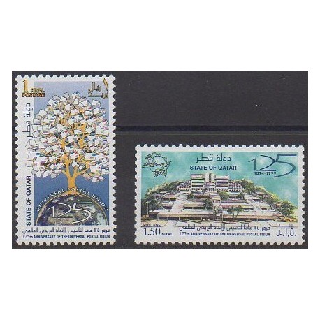 Qatar - 1999 - Nb 787/788 - Postal Service