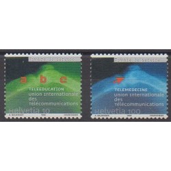 Swiss - 1999 - Nb S472/S473 - Telecommunications
