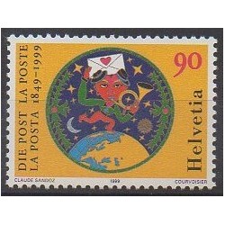 Suisse - 1999 - No 1600 - Service postal