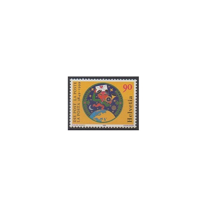 Buy this stamp of Swiss of the year 1999 (Nb 1600).