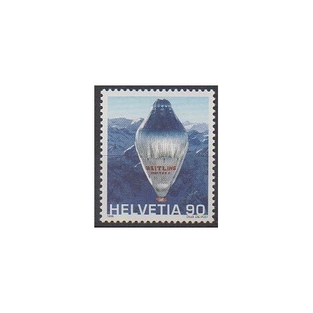 Suisse - 1999 - No 1608 - Ballons - Dirigeables