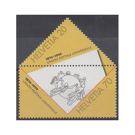 Swiss - 1999 - Nb 1618/1619 - Postal Service