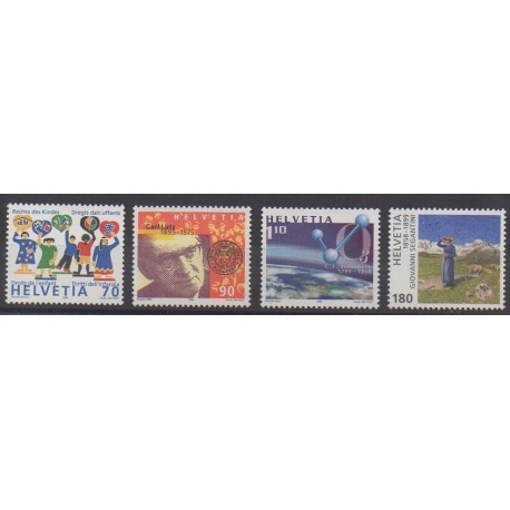 Suisse - 1999 - No 1623/1626