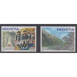 Swiss - 1999 - Nb 1627/1628 - Various Historics Themes
