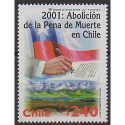 Chili - 2002 - No 1635 - Droits de l'Homme