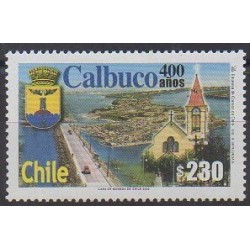 Chili - 2002 - No 1633 - Églises