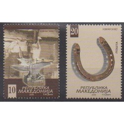 Macédoine - 2009 - No 477/478 - Artisanat ou métiers