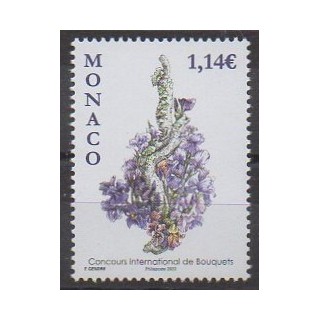 Acheter ce timbre de Monaco de l'année 2022 (Concours de bouquets).